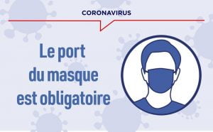 Port du masque obligatoire Covid 19